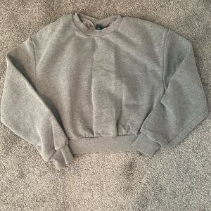 Target Wild Fable gray crewneck sweatshirt